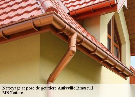 Nettoyage et pose de gouttière  aufreville-brasseuil-78930 MB Toiture