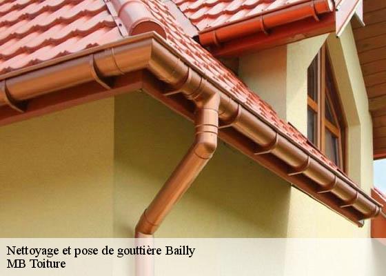 Nettoyage et pose de gouttière  bailly-78870 MB Toiture