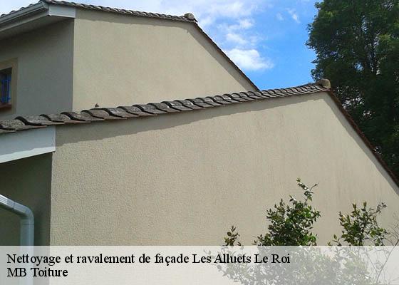 Nettoyage et ravalement de façade  les-alluets-le-roi-78580 MB Toiture