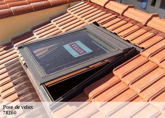 Pose de velux  78260