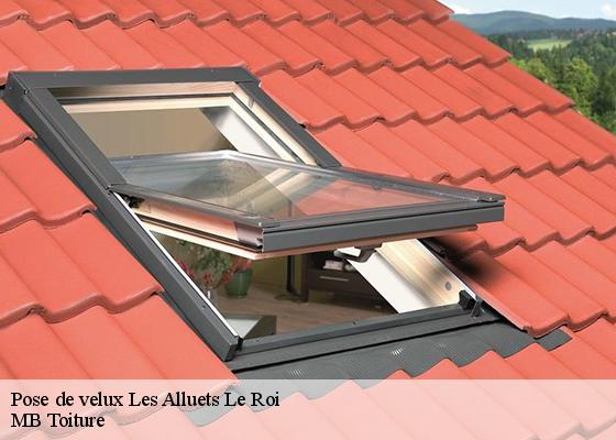 Pose de velux  les-alluets-le-roi-78580 MB Toiture