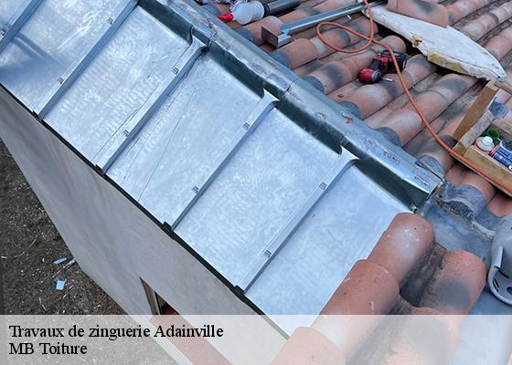 Travaux de zinguerie  adainville-78113 MB Toiture