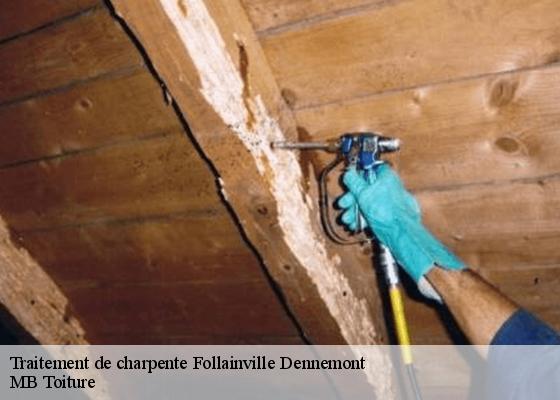 Traitement de charpente  follainville-dennemont-78520 MB Toiture